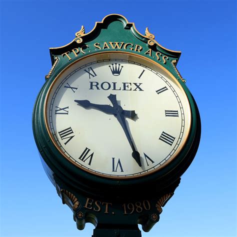 rolex golf course clock price|rolex clock for golf club.